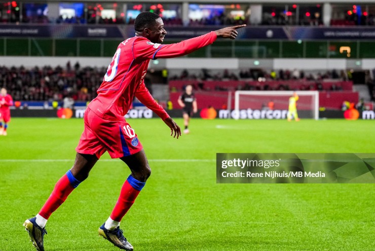 Dembele trở lại trong ngày PSG thắng 7-2
