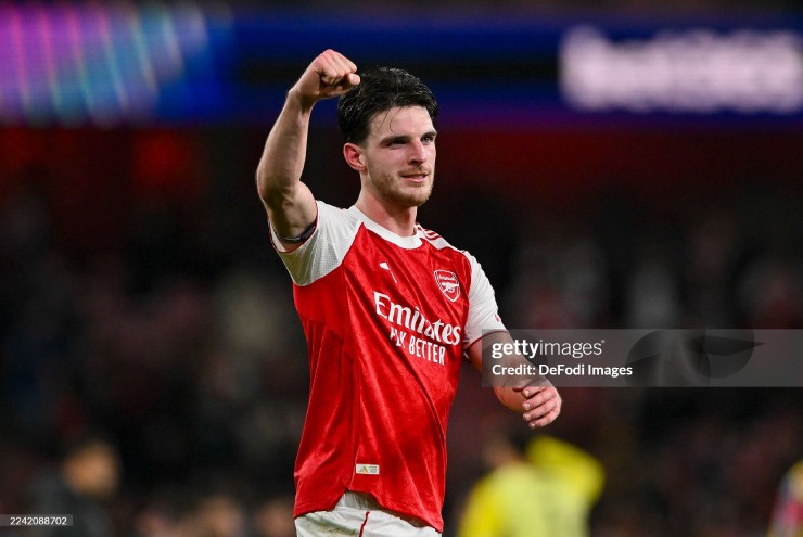 Declan Rice tạo nên bước ngoặt của trận đấu với pha đá phạt đẳng cấp