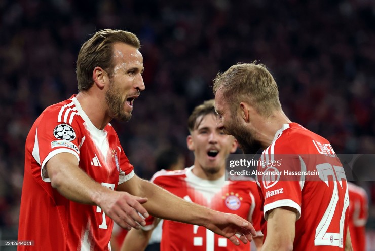 Bayern Munich thắng đậm nhưng thể lấy được ngôi đầu của PSG