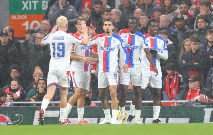 Crystal Palace hoàn toàn lấn lướt trước đội hình trẻ của Liverpool ngay tại Anfield