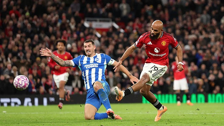 Mbeumo ghi bàn thắng quan trọng cho MU trước Brighton