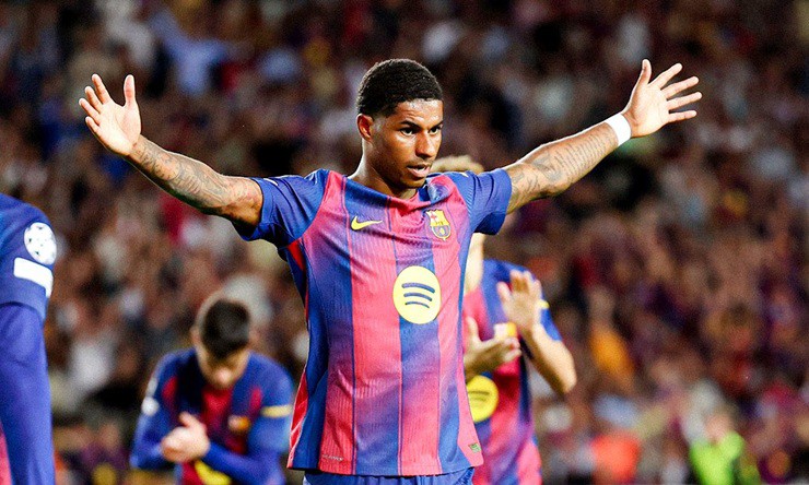 Rashford đang thể hiện phong độ ấn tượng