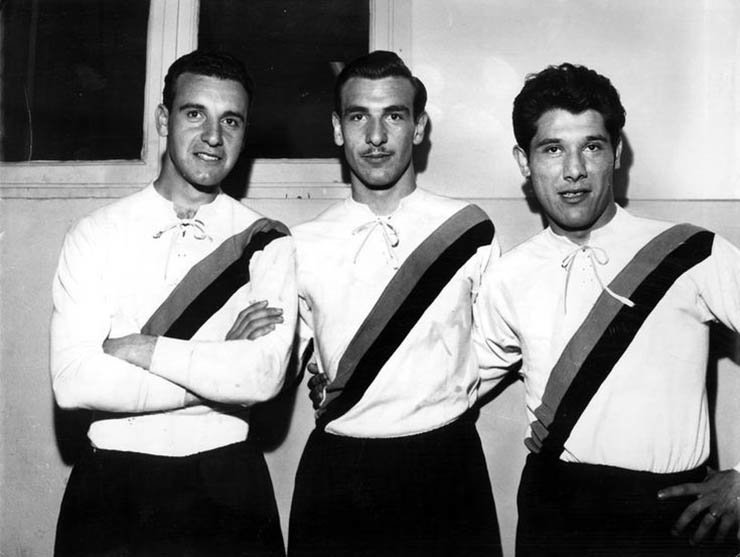 3 huyền thoại Enrique Omar Sivori, Humberto Maschio và Antonio Angelillo