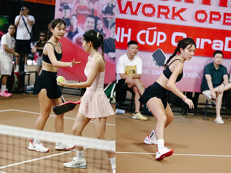 Hot girl “vén váy” giành chức vô địch pickleball, ngược dòng ngoạn mục ở chung kết - 1