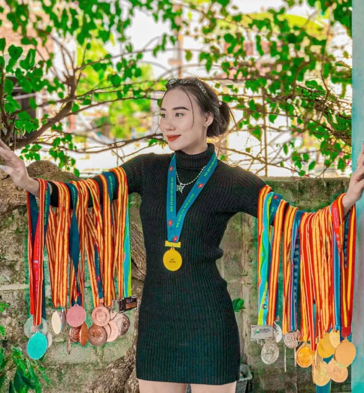 Thanh Giang, nữ VĐV xinh đẹp 7 môn phối hợp&nbsp;