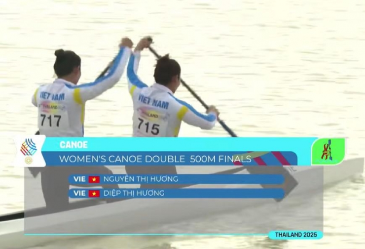 Hai cô gái tên Hương mang về HCV đầu tiên cho Việt Nam ở SEA Games 33