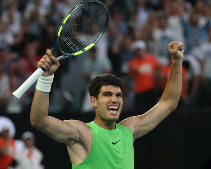 Carlos Alcaraz lựa chọn dự Giải Qatar mở rộng thay vì bảo vệ ngôi vương tại Giải ATP 500 Rotterdam. (Ảnh: THE GUARDIAN)