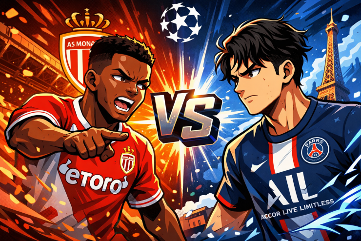 PSG có chiến thắng ngược dòng 3-2 trước AS Monaco. Ảnh: Chat GPT