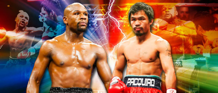 Trận tái đấu giữa Mayweather (bên trái) và Pacquiao (bên phải) diễn ra vào 19/9/2026 tại Mỹ