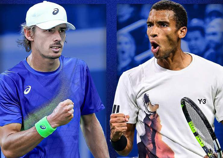 De Minaur (đội mũ) và&nbsp;Felix Auger-Aliassime là trận chung kết "trong mơ" Rotterdam Open 2026