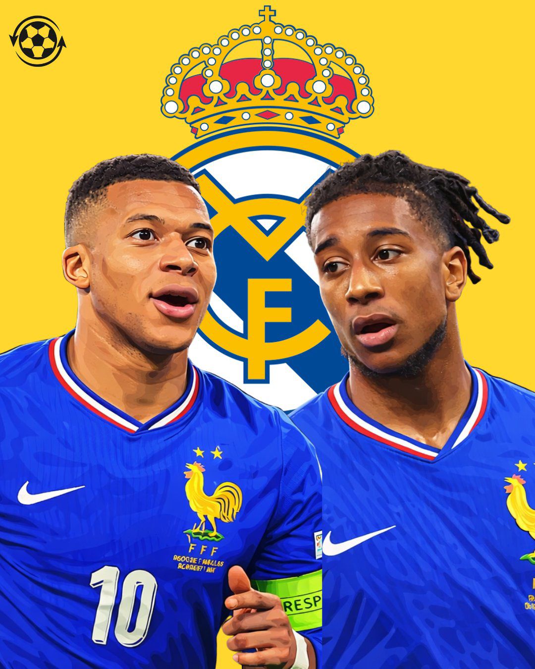 Mbappe muốn Real Madrid chiêu mộ đồng hương Olise