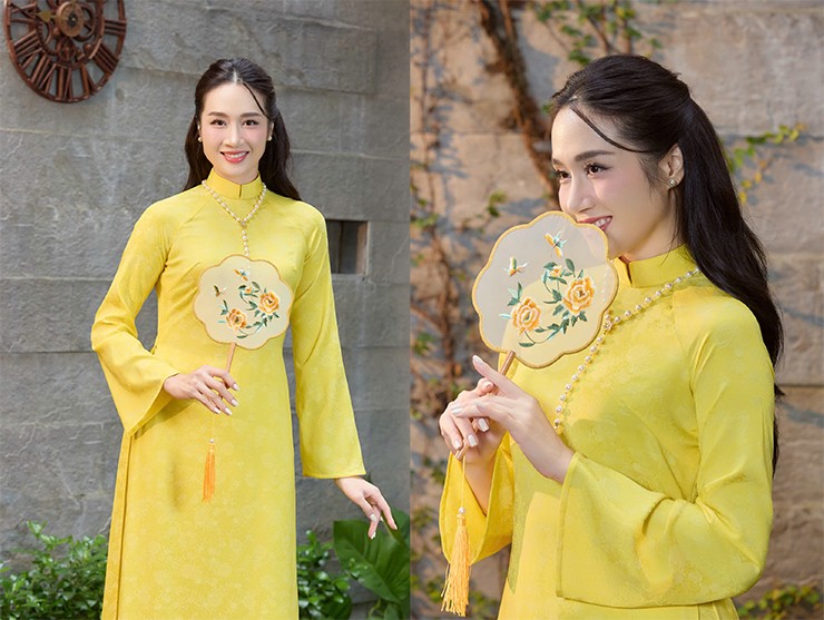 Siêu mẫu cao 1m76 cảm thấy thú vị khi vừa chúc Tết vừa tập luyện thể thao