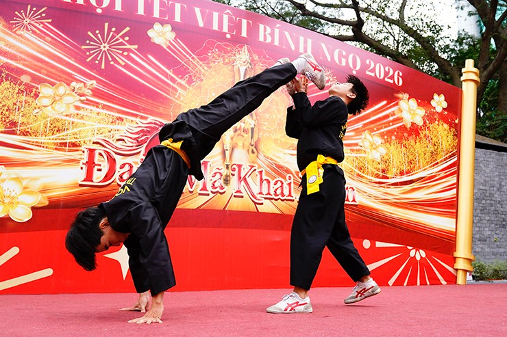 Chưởng môn 74 tuổi thi triển tuyệt kỹ “hốt mã” độc đáo của võ cổ truyền Việt Nam - 4